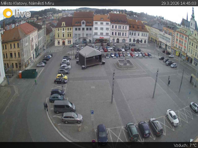 Město Klatovy - Náměstí Míru - 29.3.2026 v 14:45