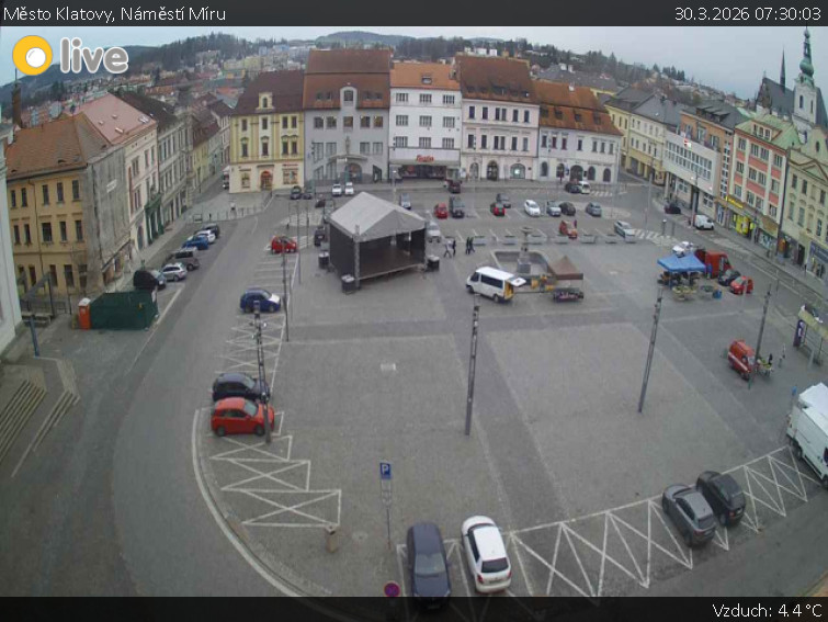 Město Klatovy - Náměstí Míru - 30.3.2026 v 07:30