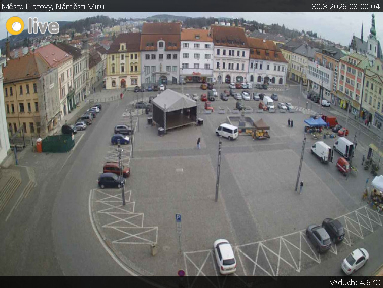 Město Klatovy - Náměstí Míru - 30.3.2026 v 08:00