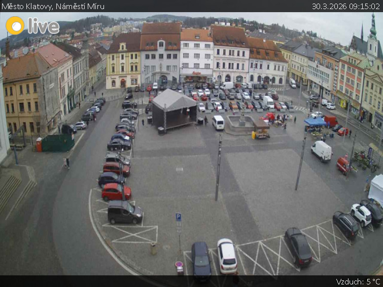 Město Klatovy - Náměstí Míru - 30.3.2026 v 09:15