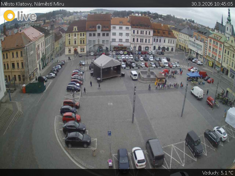 Město Klatovy - Náměstí Míru - 30.3.2026 v 10:45