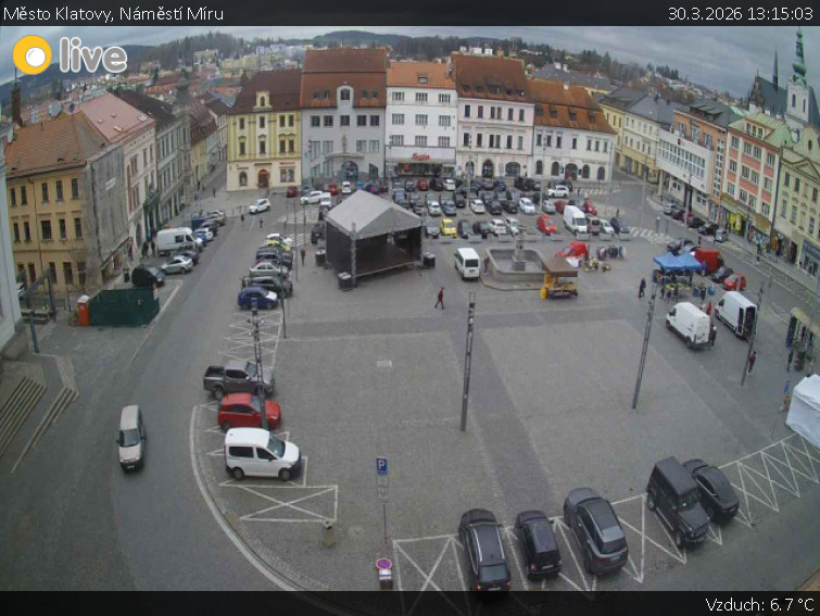Město Klatovy - Náměstí Míru - 30.3.2026 v 13:15