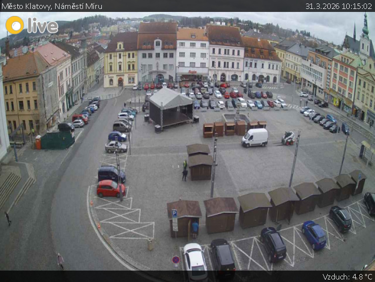 Město Klatovy - Náměstí Míru - 31.3.2026 v 10:15