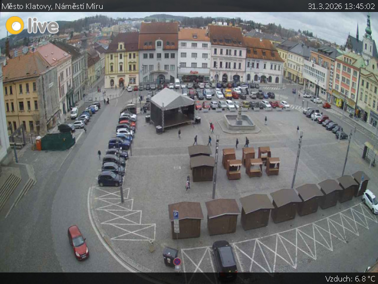 Město Klatovy - Náměstí Míru - 31.3.2026 v 13:45