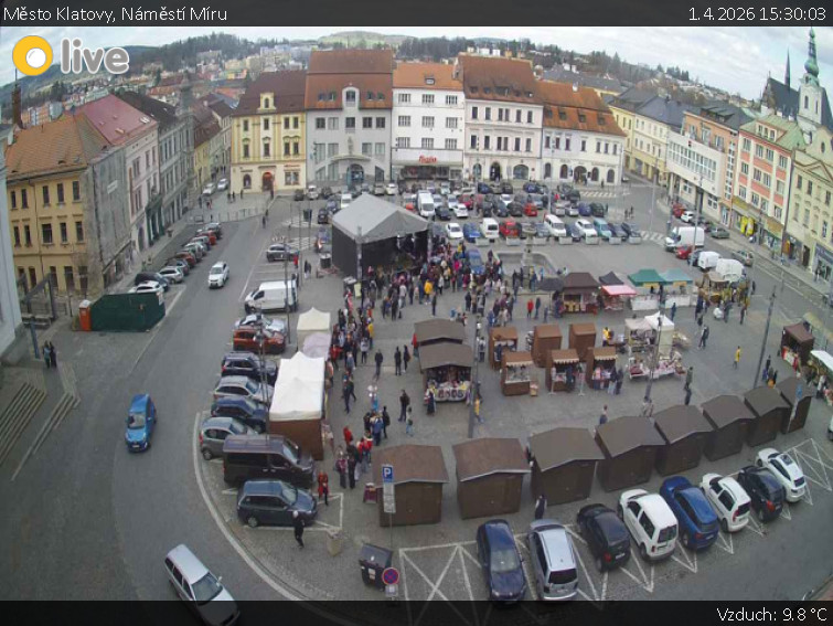 Město Klatovy - Náměstí Míru - 1.4.2026 v 15:30
