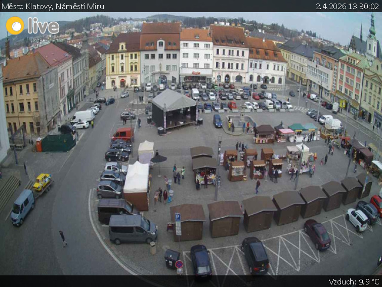 Město Klatovy - Náměstí Míru - 2.4.2026 v 13:30