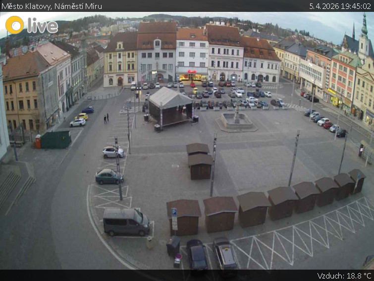 Město Klatovy - Náměstí Míru - 5.4.2026 v 19:45