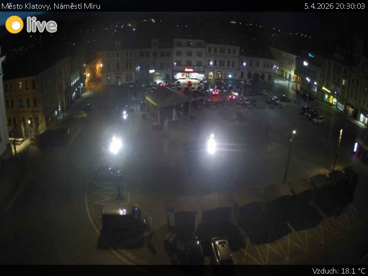 Město Klatovy - Náměstí Míru - 5.4.2026 v 20:30
