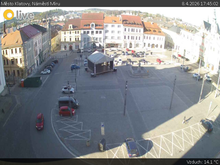 Město Klatovy - Náměstí Míru - 8.4.2026 v 17:45