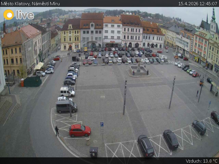 Město Klatovy - Náměstí Míru - 15.4.2026 v 12:45
