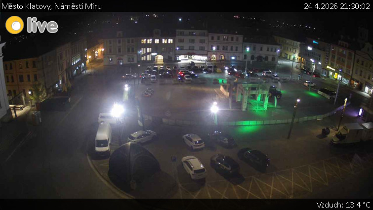Město Klatovy - Náměstí Míru - 24.4.2026 v 21:30