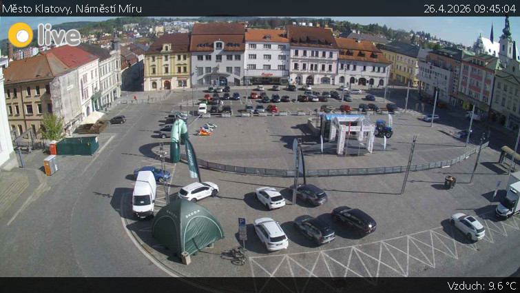Město Klatovy - Náměstí Míru - 26.4.2026 v 09:45