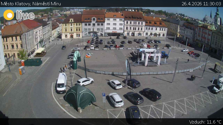 Město Klatovy - Náměstí Míru - 26.4.2026 v 11:30