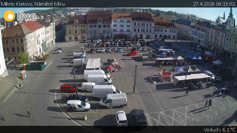 Město Klatovy - Náměstí Míru - 27.4.2026 v 08:15