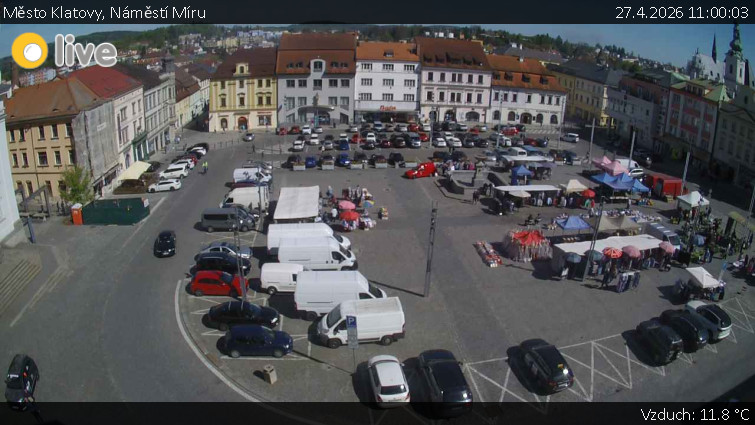 Město Klatovy - Náměstí Míru - 27.4.2026 v 11:00