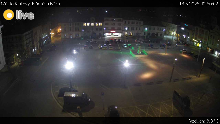 Město Klatovy - Náměstí Míru - 13.5.2026 v 00:30