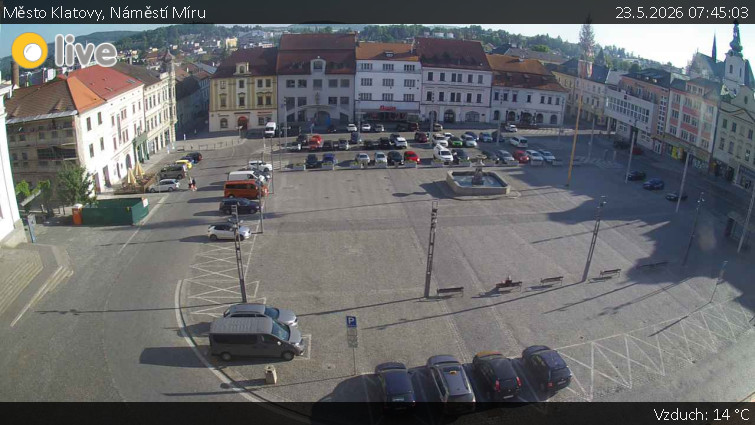 Město Klatovy - Náměstí Míru - 23.5.2026 v 07:45