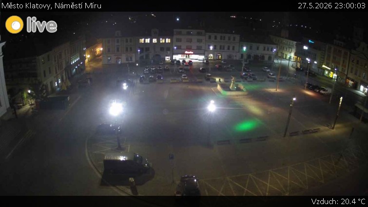 Město Klatovy - Náměstí Míru - 27.5.2026 v 23:00