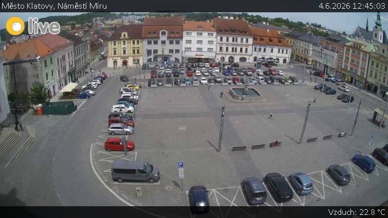 Město Klatovy - Náměstí Míru - 4.6.2026 v 12:45