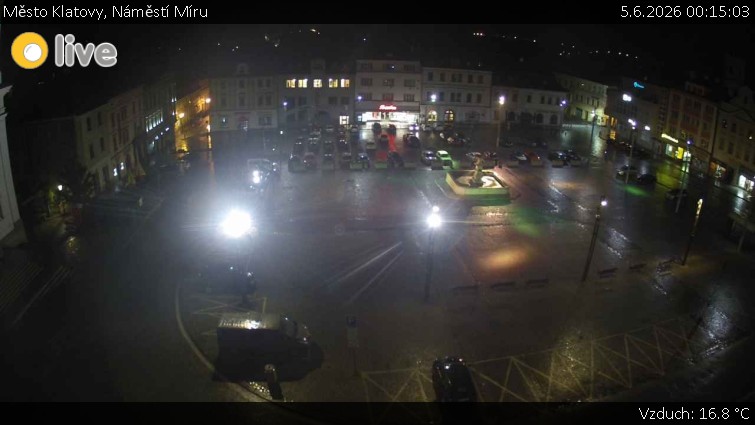 Město Klatovy - Náměstí Míru - 5.6.2026 v 00:15