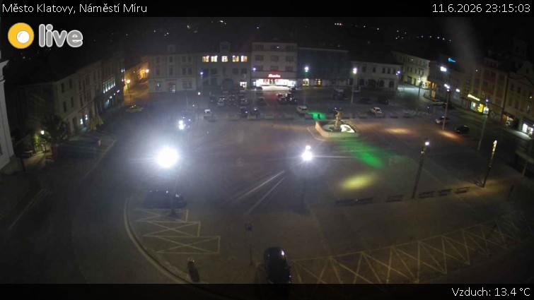 Město Klatovy - Náměstí Míru - 11.6.2026 v 23:15