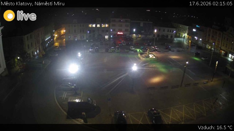Město Klatovy - Náměstí Míru - 17.6.2026 v 02:15
