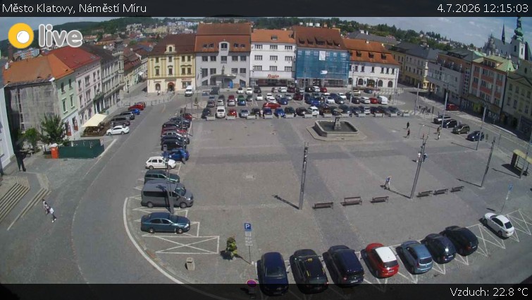 Město Klatovy - Náměstí Míru - 4.7.2026 v 12:15