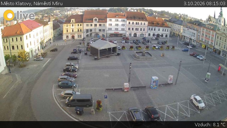 Město Klatovy - Náměstí Míru - 3.10.2026 v 08:15