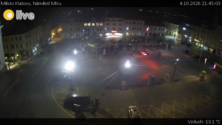 Město Klatovy - Náměstí Míru - 4.10.2026 v 21:45