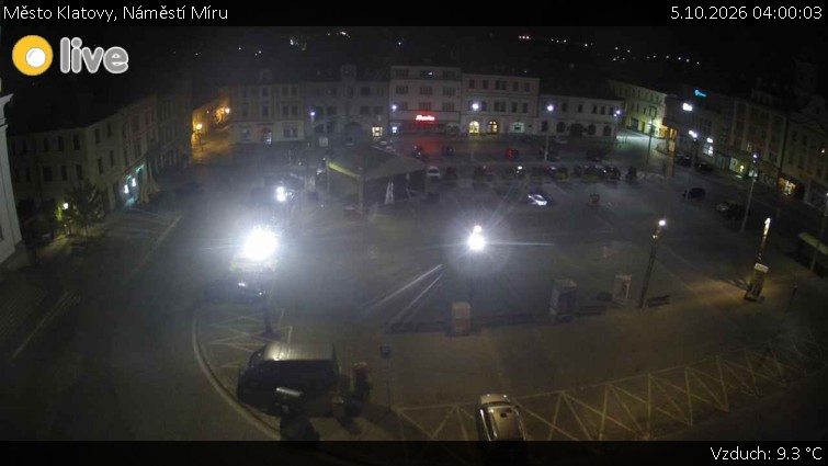 Město Klatovy - Náměstí Míru - 5.10.2026 v 04:00