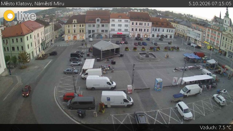 Město Klatovy - Náměstí Míru - 5.10.2026 v 07:15