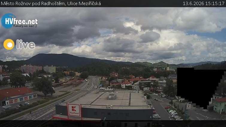 Město Rožnov pod Radhoštěm - Ulice Meziříčská - 13.6.2026 v 15:15