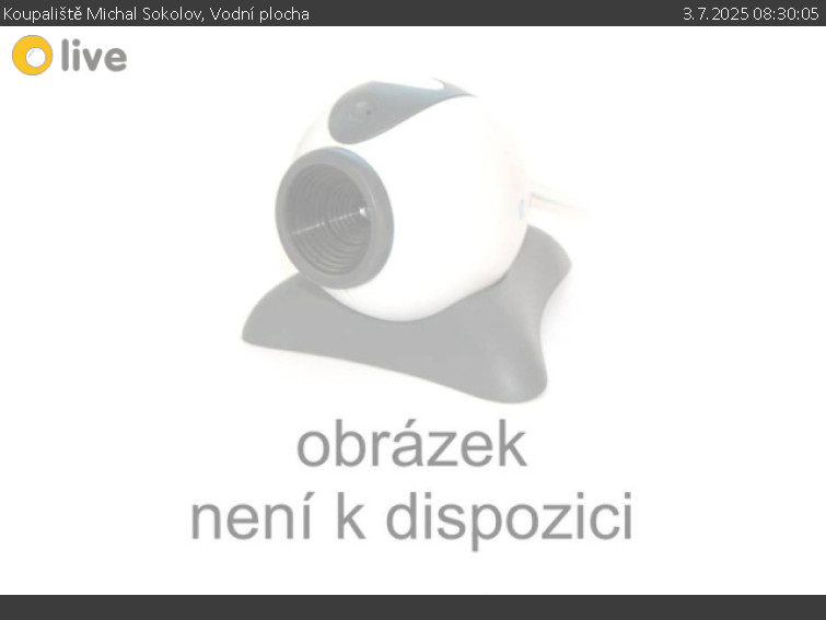 Koupaliště Michal Sokolov - Vodní plocha - 3.7.2025 v 08:30