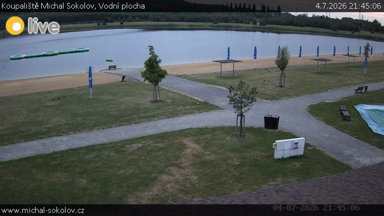 Koupaliště Michal Sokolov - Vodní plocha - 4.7.2026 v 21:45