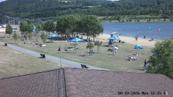 Pláž, tobogán