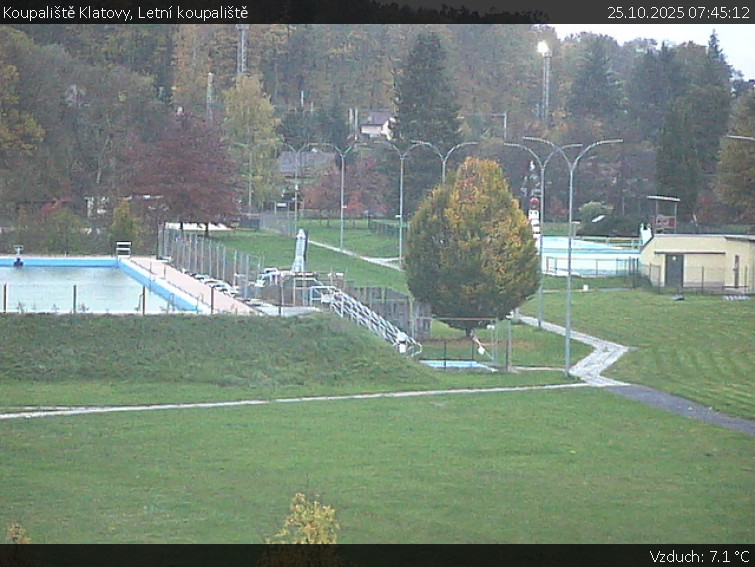 Koupaliště Klatovy - Letní koupaliště - 25.10.2025 v 07:45 Koupaliště Klatovy - Letní koupaliště - 25.10.2025 v 07:45