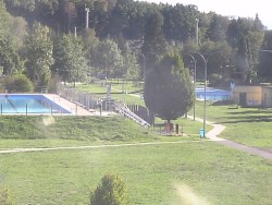 Summer swimming pool