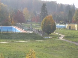 Summer swimming pool