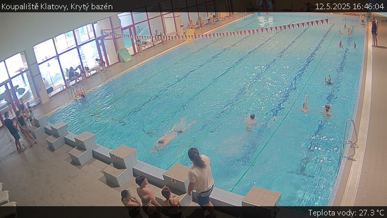 Koupaliště Klatovy - Krytý bazén - 12.5.2025 v 16:46 Koupaliště Klatovy - Krytý bazén - 12.5.2025 v 16:46