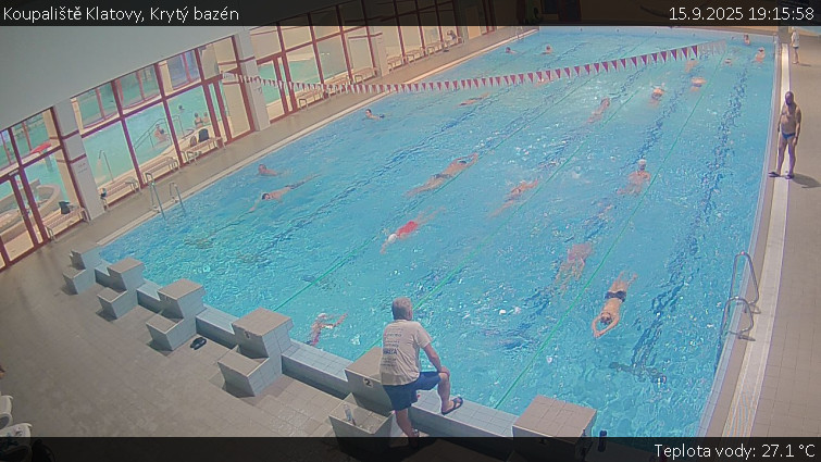 Koupaliště Klatovy - Krytý bazén - 15.9.2025 v 19:15 Koupaliště Klatovy - Krytý bazén - 15.9.2025 v 19:15