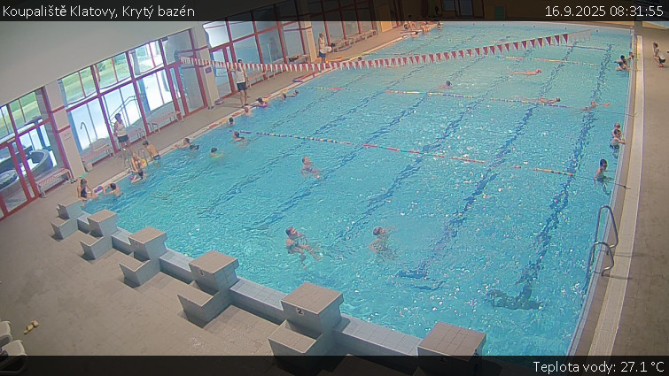 Koupaliště Klatovy - Krytý bazén - 16.9.2025 v 08:31