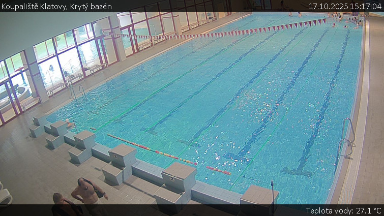 Koupaliště Klatovy - Krytý bazén - 17.10.2025 v 15:17 Koupaliště Klatovy - Krytý bazén - 17.10.2025 v 15:17