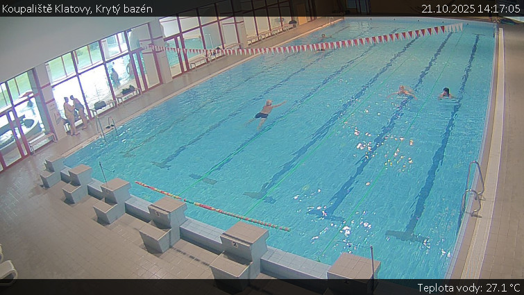 Koupaliště Klatovy - Krytý bazén - 21.10.2025 v 14:17 Koupaliště Klatovy - Krytý bazén - 21.10.2025 v 14:17