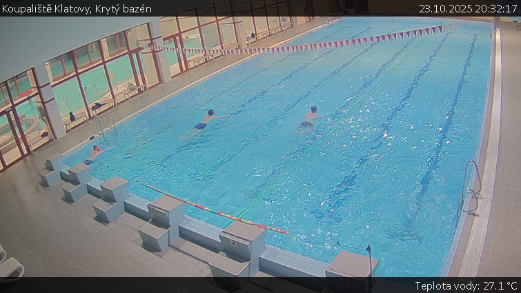 Koupaliště Klatovy - Krytý bazén - 23.10.2025 v 20:32 Koupaliště Klatovy - Krytý bazén - 23.10.2025 v 20:32