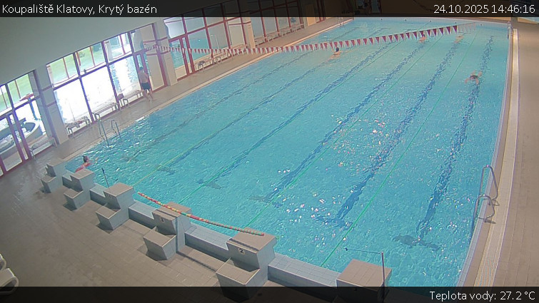 Koupaliště Klatovy - Krytý bazén - 24.10.2025 v 14:46 Koupaliště Klatovy - Krytý bazén - 24.10.2025 v 14:46