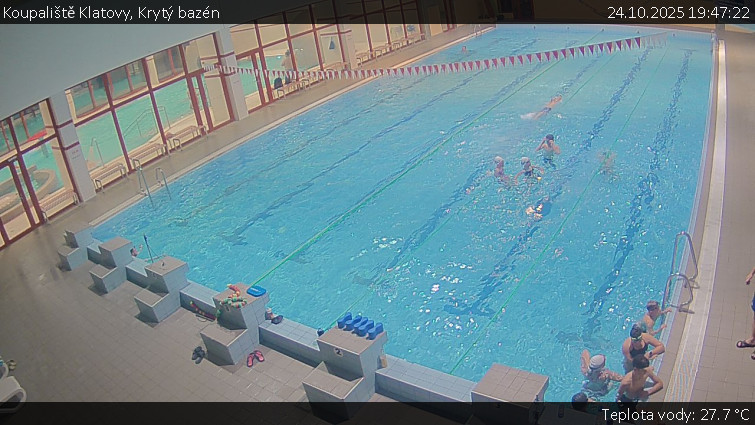 Koupaliště Klatovy - Krytý bazén - 24.10.2025 v 19:47 Koupaliště Klatovy - Krytý bazén - 24.10.2025 v 19:47