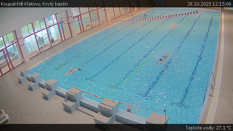 Koupaliště Klatovy - Krytý bazén - 28.10.2025 v 12:15 Koupaliště Klatovy - Krytý bazén - 28.10.2025 v 12:15