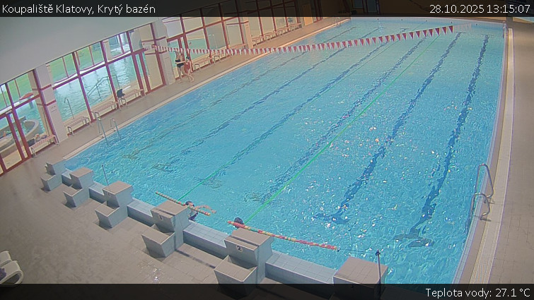 Koupaliště Klatovy - Krytý bazén - 28.10.2025 v 13:15 Koupaliště Klatovy - Krytý bazén - 28.10.2025 v 13:15