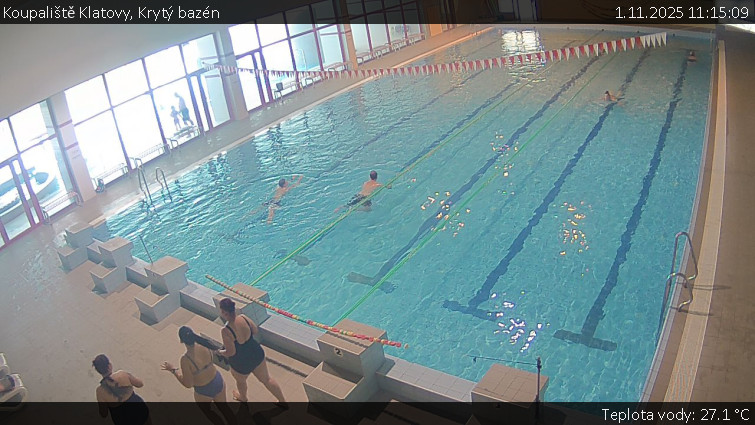 Koupaliště Klatovy - Krytý bazén - 1.11.2025 v 11:15 Koupaliště Klatovy - Krytý bazén - 1.11.2025 v 11:15