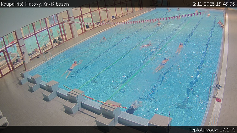 Koupaliště Klatovy - Krytý bazén - 2.11.2025 v 15:45